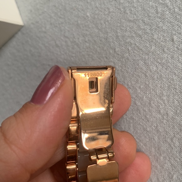 Michael Kors Women's Bradshaw Rose Gold-Tone Watch MK6066 - Picture 7 of 7